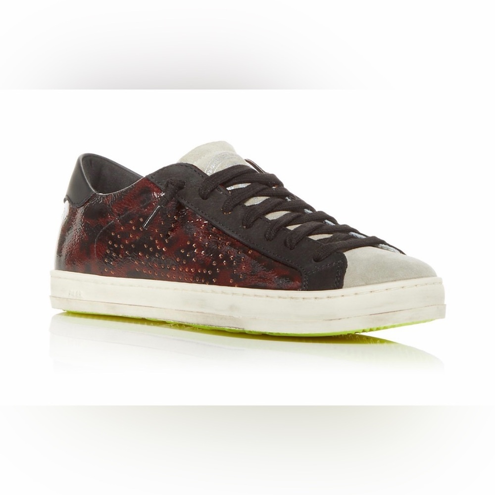 P448 Women's John Tortoiseshell Low Top Sneakers In Turtle Sneakers